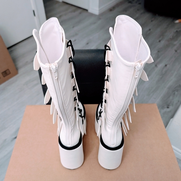 SOLD NIB Demonia Icy Trinity Boots - Picture 7 of 11